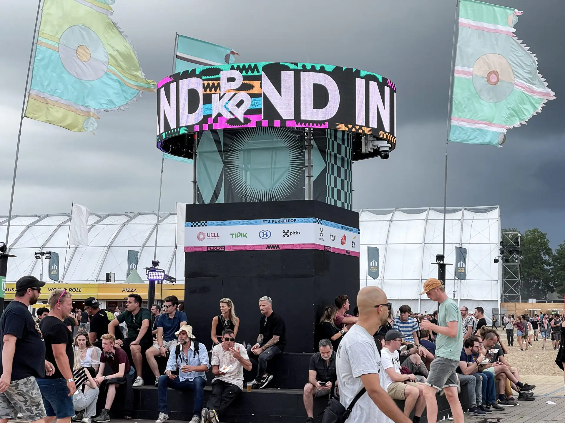 Pukkelpop-ronde-lichtkrant